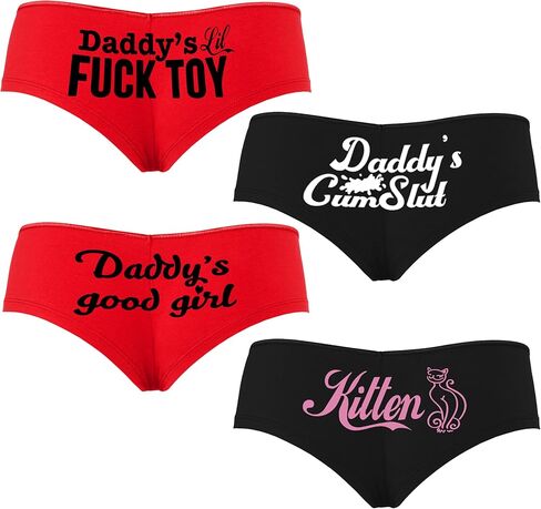 Knaughty Knickers Daddy's Fuck Toy Cumslut Good Girl Kitten Bundle Size Large in Saudi Arabia