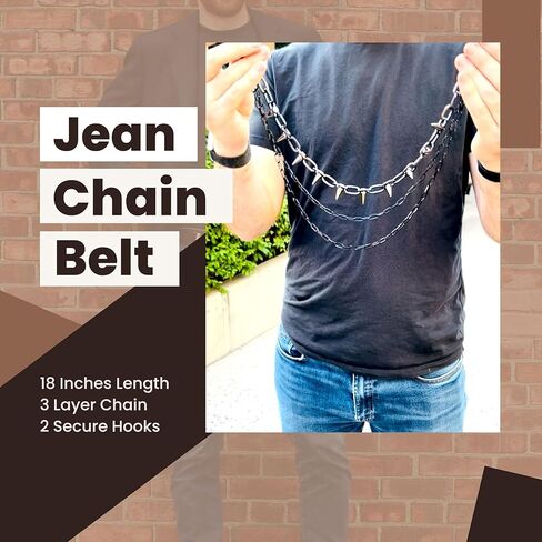 Millennials In Motion Pants Chain Side Belt in Saudi Arabia