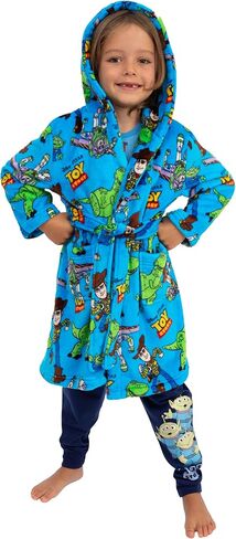 Disney Toy Story Boys Bathrobe, Woody And Buzz Lightyear Boys Robe, Toy Story Fleece Kids Bathrobe in Saudi Arabia