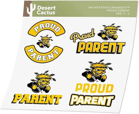 Desert Cactus East Carolina University Sticker Pirates ECU Vinyl Decal Laptop Water Bottle Car Scrapbook (Proud Parent Sheet) in Saudi Arabia