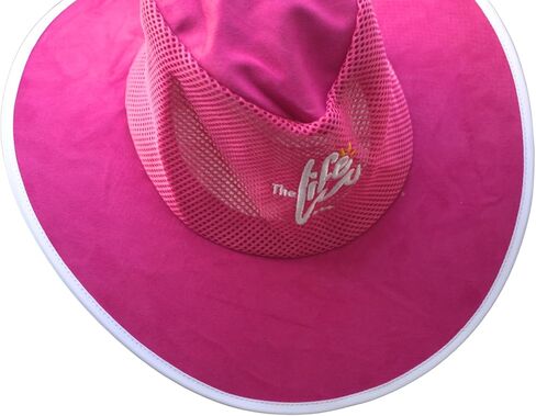 The Life Western Cowboy Hat, Pink Suede, with Travel Storage Bag in Saudi Arabia