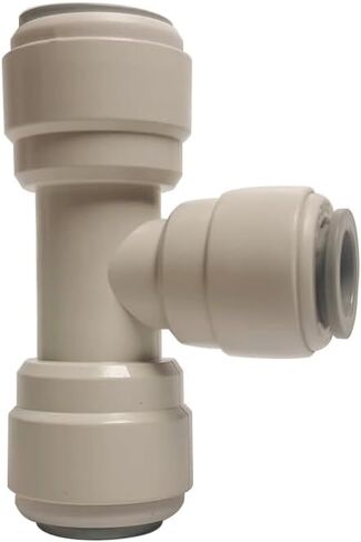MALIDA Push to Connect Fitting Straight Union Quick Connector, 1/2" to 3/8" O.D. tube water line Fitting for Water Filtration Filter Purifiers RO Systems,10pcs. in Kuwait