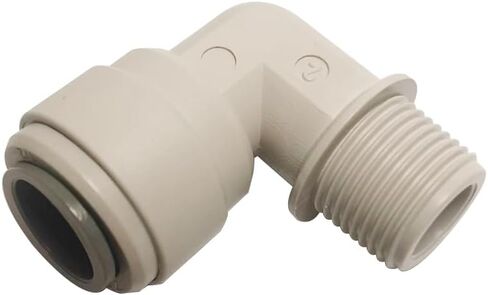 MALIDA Push to Connect Fitting Straight Union Quick Connector, 1/2" to 3/8" O.D. tube water line Fitting for Water Filtration Filter Purifiers RO Systems,10pcs. in Kuwait