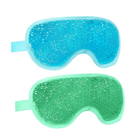 قناع عين من جل الثلج من بيرموتاري، قناع عين من الجل البارد للعلاج الساخن والبارد، قناع عين من خرز الجل البارد قابل لإعادة الاستخدام، حزمة عين من الثلج المضغوط الساخن والبارد للانتفاخات/الهالات السوداء/أكياس العين/العيون الجافة/الصداع النصفي/تخفيف التوتر in Kuwait