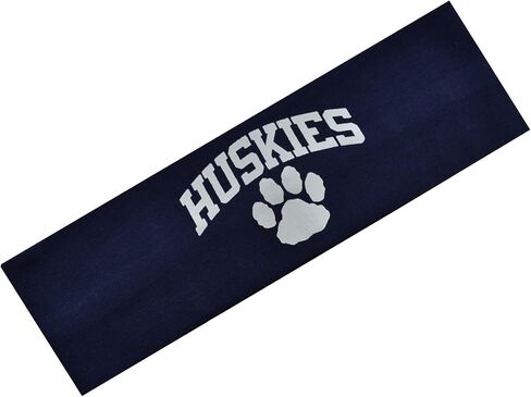 Funny Girl Designs Huskies Team Mascot School Pride Cotton Stretch Headband in Saudi Arabia