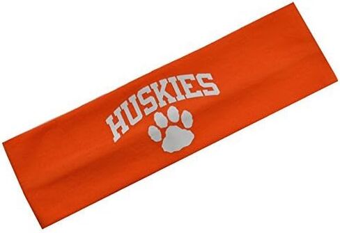 Funny Girl Designs Huskies Team Mascot School Pride Cotton Stretch Headband in Saudi Arabia