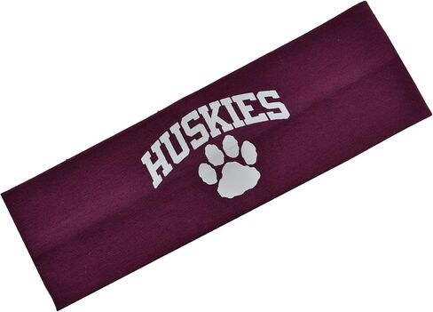 Funny Girl Designs Huskies Team Mascot School Pride Cotton Stretch Headband in Saudi Arabia