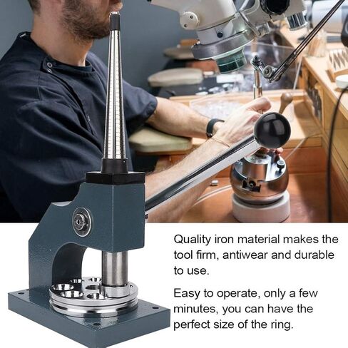 Taddien Ring Stretcher, Reducer Enlarger Size Adjuster Jewelry Making Forming Tool for Rings and Bands Resizing in Kuwait