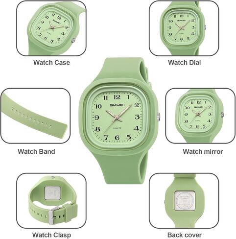 Nurse Watch for Medical Professionals Silicone Strap Women Men, Night Light, Military Time Easy to Read Dial, Second Hand Watch for Nursing Day Gifts in Saudi Arabia