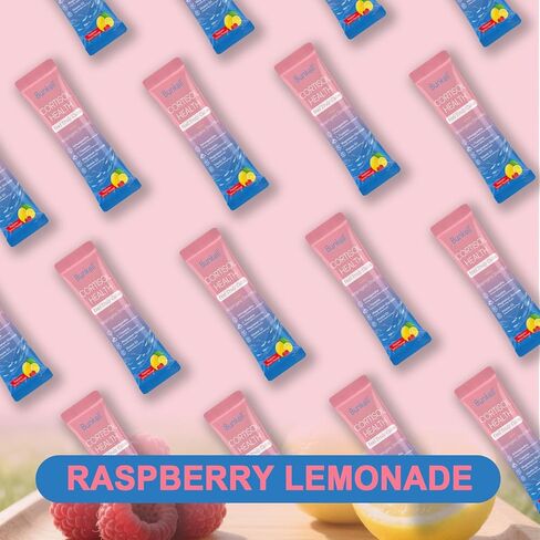 مزيج مشروب مسحوق الكورتيزول، مصنوع من جليسينات المغنيسيوم، إل-ثيانين، أشواغاندا وفيتامين د3، مكملات الكورتيزول للاسترخاء والتركيز ودعم الهدوء، نكهة عصير الليمون والتوت، 30 قيراط in Kuwait