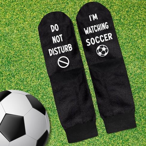 Silly Soccer Socks for Kids - Crazy Socks for Boys - Funny Christmas Gifts, Stocking Stuffers for Teen Boys 8-12 in Saudi Arabia