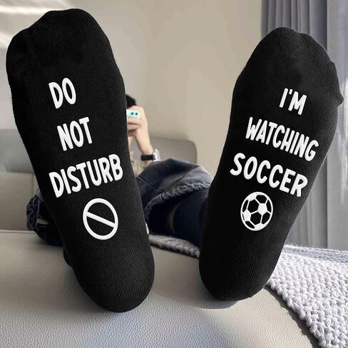 Silly Soccer Socks for Kids - Crazy Socks for Boys - Funny Christmas Gifts, Stocking Stuffers for Teen Boys 8-12 in Saudi Arabia