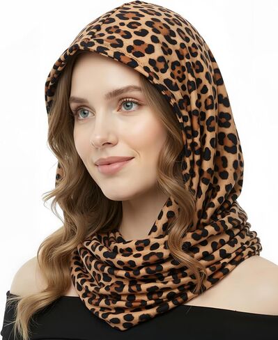 وشاح الهذيان ذو القلنسوة بالترتر، إكسسوارات الزي للنساء وشاح الرأس اللامع بقلنسوة لزي حفلات الهالوين in Kuwait