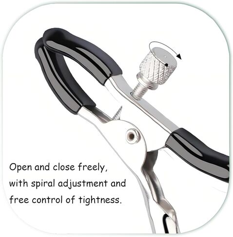 Non-Piercing Nipple Clips for Adult Play ， Nipple Clamps Sensory Toys Woman Adjustable Pressure Metal Body Jewelry Non Piercing (Pair) in Kuwait