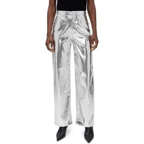 rag & bone Women's Logan Faux Leather Wide Leg Pants in Saudi Arabia