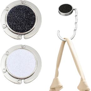 Foldable Purse Hook for Table,3 PCS Handbag Storage Folding Decor Table Hook, Women's Bag Hanger Holder,Bag Holder for Table Desk in Saudi Arabia