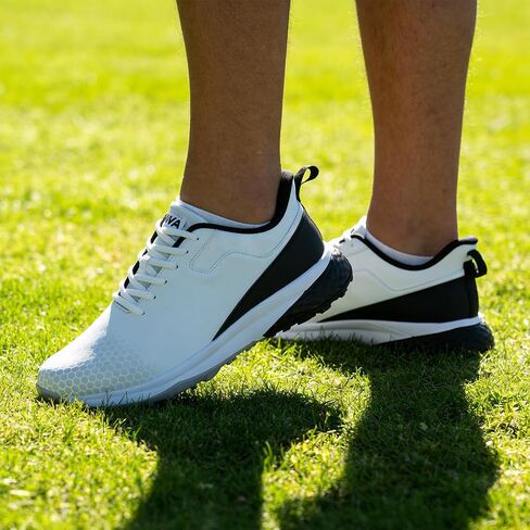 أحذية جولف رجالي احترافية للاستخدام في الهواء الطلق مقاومة للماء أحذية جولف Spikeless للرجال مقاس 7-12 أمريكي in Kuwait