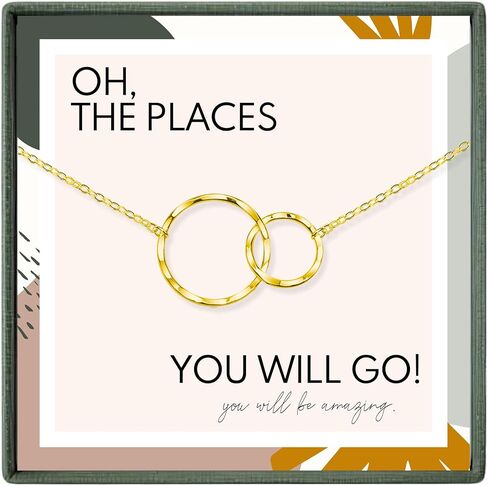 HOPE LOVE SHINE Graduation necklace gift, College graduation gift for her, High school graduation gift for her, Best friend graduation gift in Saudi Arabia