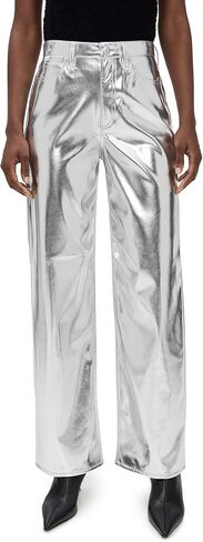 rag & bone Women's Logan Faux Leather Wide Leg Pants in Saudi Arabia