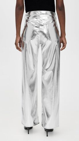 rag & bone Women's Logan Faux Leather Wide Leg Pants in Saudi Arabia