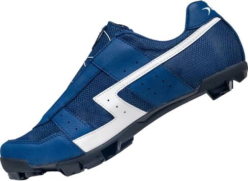 Lake Mx30g Wide Cycling Shoe - Men's Mesh-Blue/White, 42.5 in Saudi Arabia