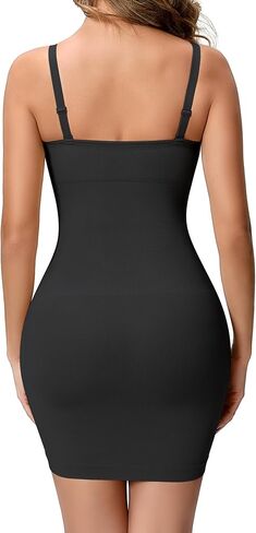 Strapless Shapewear Slip for Women, Tummy Control Bulit-in Bra Full Shapewear Dress Slip, Seamless Body Shaper in Saudi Arabia