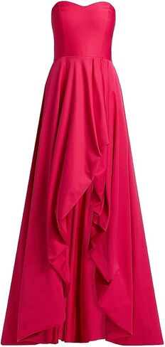 As It May Leela Faille Fit-And-Flare Gown in Saudi Arabia