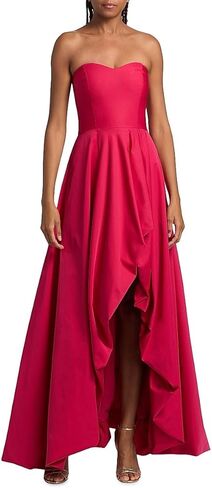 As It May Leela Faille Fit-And-Flare Gown in Saudi Arabia