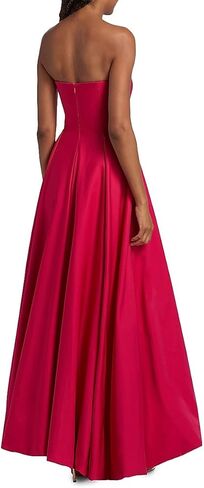 As It May Leela Faille Fit-And-Flare Gown in Saudi Arabia