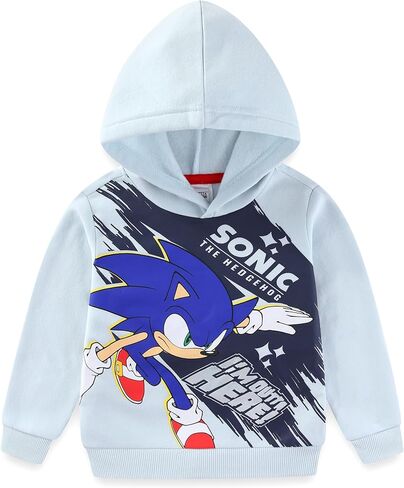 SEGA Sonic the Hedgehog Boys Pullover Hoodie for Big Kids in Saudi Arabia
