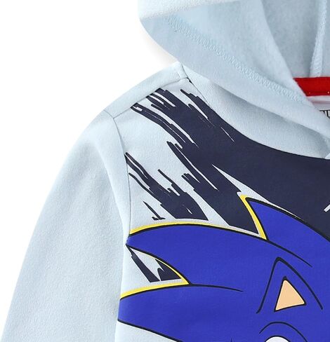 SEGA Sonic the Hedgehog Boys Pullover Hoodie for Big Kids in Saudi Arabia