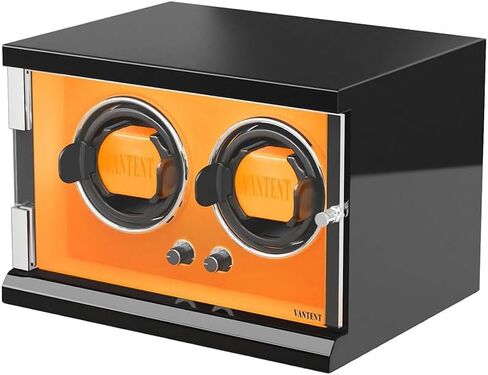 Patent Design Watch Winder for Automatic Watches with LED Lighting，Shining Finishing and Quiet Motor in Saudi Arabia