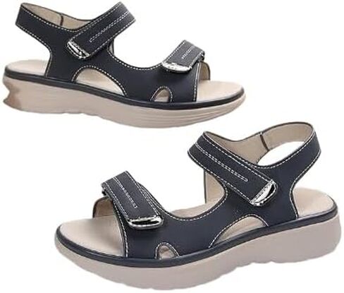 Women's Orthopedic Sport Sandals Summer Casual Sandals with Soft Cushion Foam Hook & Loop Orthopedic Slide Arch Support Comfortable Walking Shoes Wide Fit Dressy Athletic Travel in Saudi Arabia