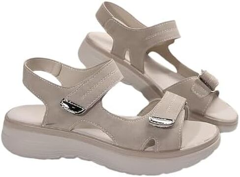 Women's Orthopedic Sport Sandals Summer Casual Sandals with Soft Cushion Foam Hook & Loop Orthopedic Slide Arch Support Comfortable Walking Shoes Wide Fit Dressy Athletic Travel in Saudi Arabia