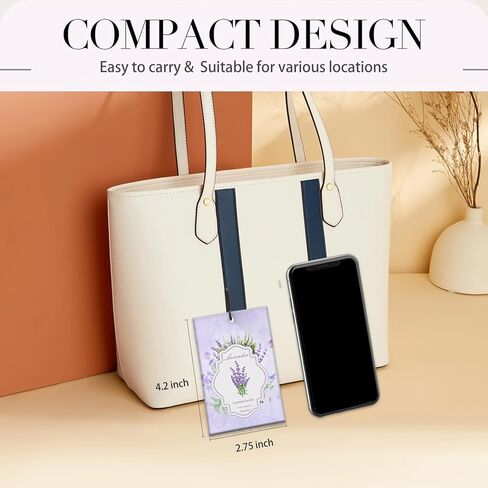 12 عبوة من الأكياس المعطرة للأدراج والخزانة، أكياس أكياس طويلة الأمد ومزيلات الروائح الكريهة للأدراج، عطر منزلي مع خيار 3 روائح - لافندر روز جاردينيا in Kuwait