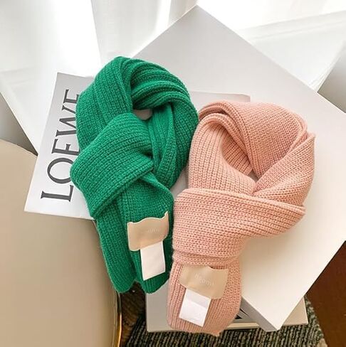 Kids Toddler Winter Warm Scarves - Outdoor Soft Knit Neck Warmer for Cold Weather in Saudi Arabia