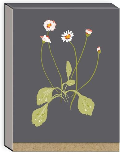 Punch Studio Kelly Green Delicate Floral Black Tiny Pocket Notepad (43979) in Saudi Arabia