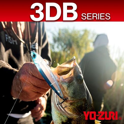 YO-Zuri (ヨーヅリ) ルアー シャッド 3DB SHAD (SP) バス釣り 【 釣具 釣り具 海釣り 淡水 シーバス 】 in Saudi Arabia