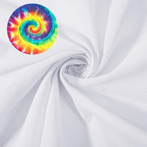 24 PCS Solid White Color Bandanas for Tie Dye, DIY Blank Bandanas, 21" x 21", Extra Large Head Wrap Handkerchief Neck Scarf in Bulk in Saudi Arabia