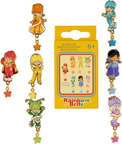 Loungefly Rainbow Brite™ The Color Kids Star Charm Mystery Box Pin (ONE RANDOM PIN) in Saudi Arabia