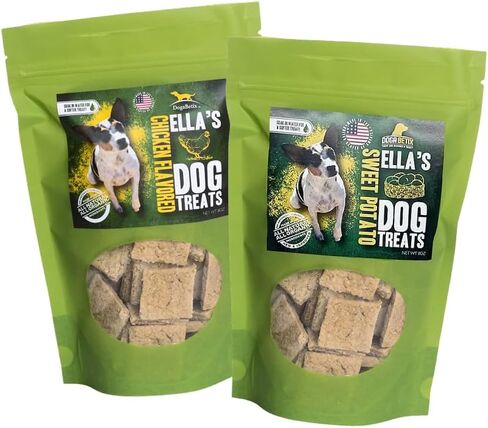 Ella's Diabetic Dog Treats (Combo Pack) 16 oz Sweet Potato and Chicken in Saudi Arabia