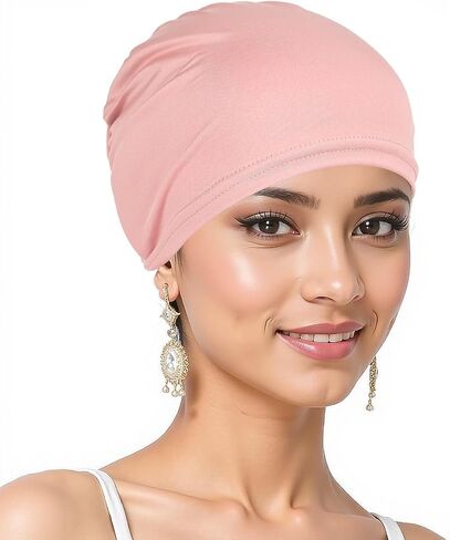فبرايرفيم 9 قطع حجاب نسائي تحت غطاء رأس إسلامي تحت وشاح حجاب، عمامة داخلية مرنة عالية in Kuwait
