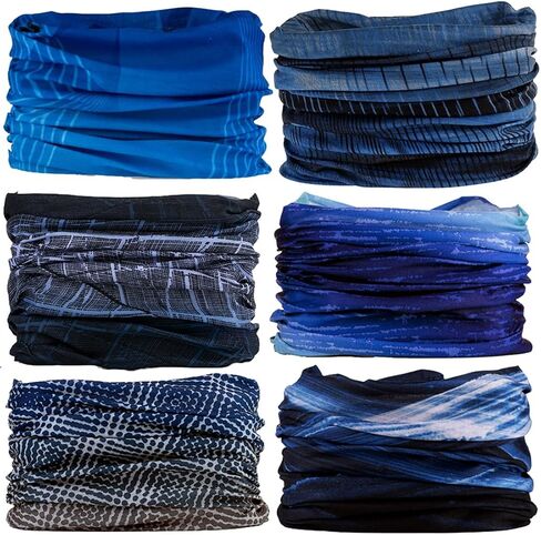 Neck Gaiter Face Mask Cover Scarf Bandana for Men Women, Sun, Dust-proof Tube Gaiter for Cycling Motorcycle Running Fishing in Saudi Arabia