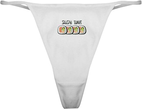 CafePress Sushi Girl Classic Thong Underwear, Womens Panties in Saudi Arabia