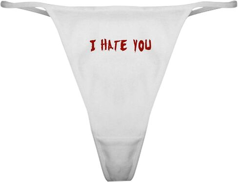 ملابس داخلية كلاسيكية من CafePress I Hate You، سراويل داخلية نسائية in Kuwait