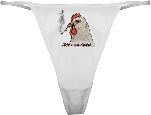CafePress Fried Chicken، ملابس داخلية نسائية من Weed Humor، سراويل داخلية نسائية مضحكة in Kuwait
