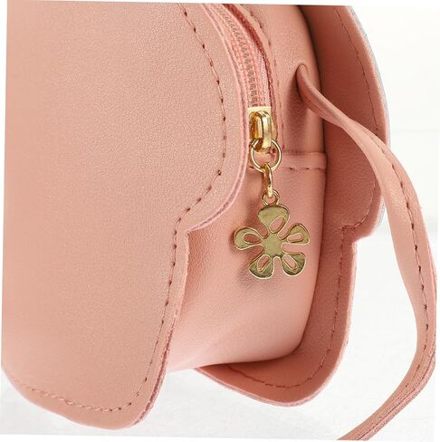 1 قطعة حقيبة عملة الكرتون لطيف الفطر تغيير محفظة Crossbody حقيبة ساعي لتخزين تنوعا للعملات المعدنية والوجبات الخفيفة والعناصر الوردي in Saudi Arabia
