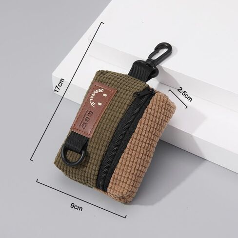Storage Bag Zipper Mini Wallet Montage Square Earphone Bag Outdoor Cycling in Saudi Arabia