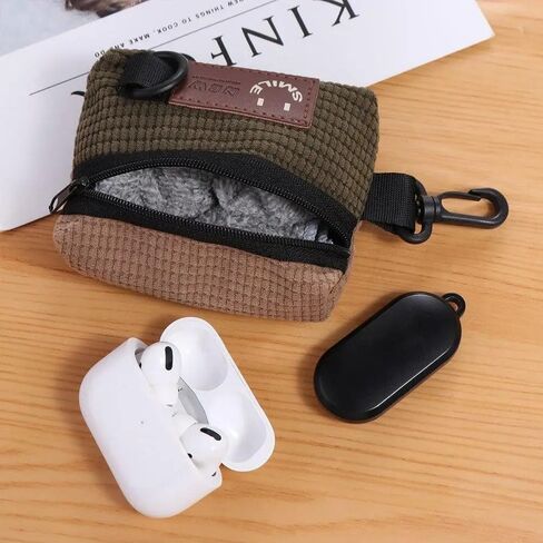 Storage Bag Zipper Mini Wallet Montage Square Earphone Bag Outdoor Cycling in Saudi Arabia