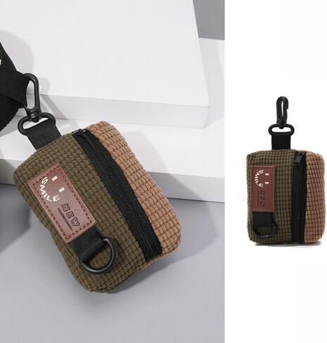 Storage Bag Zipper Mini Wallet Montage Square Earphone Bag Outdoor Cycling in Saudi Arabia